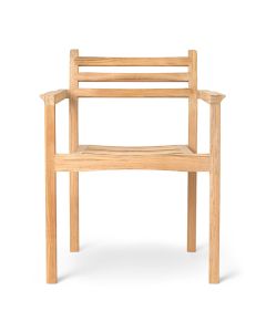 Carl Hansen & Søn - AH502 - Outdoor Spisebordsstol med armlæn