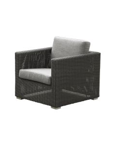 Chester lounge stol - Grafit grå
