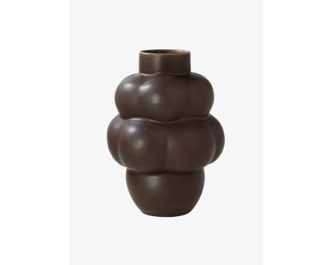 Louise Roe - Balloon Vase #4 - Mud brown 